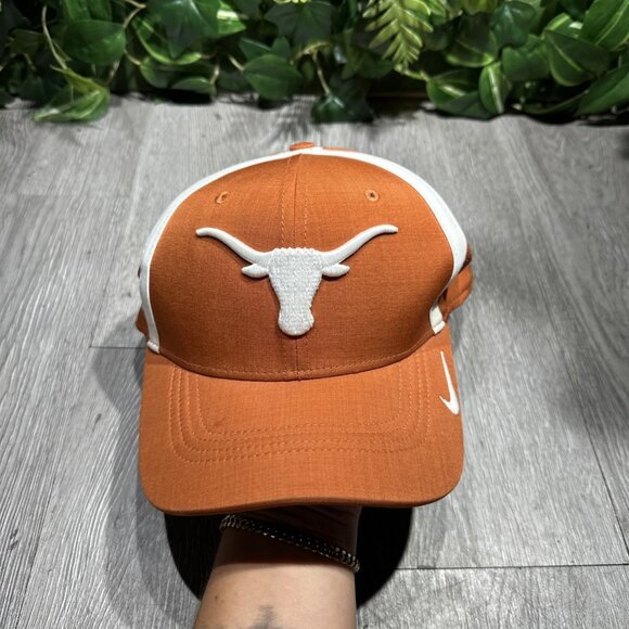 Texas Longhorns Hat Cap Flex Fit Orange One Adjustable Nike Classic 99 Dri Fit - Picture 1 of 7